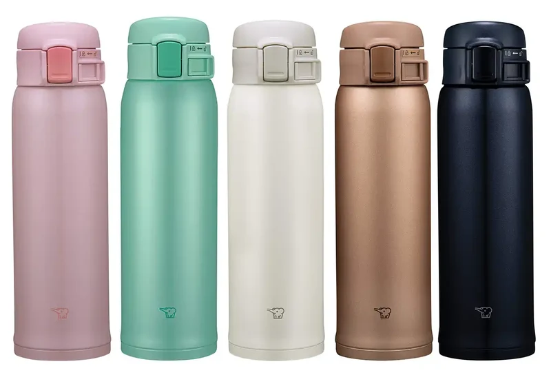 Zojirushi Stainless Steel Canister 473ml Preto Silky Liquid Container