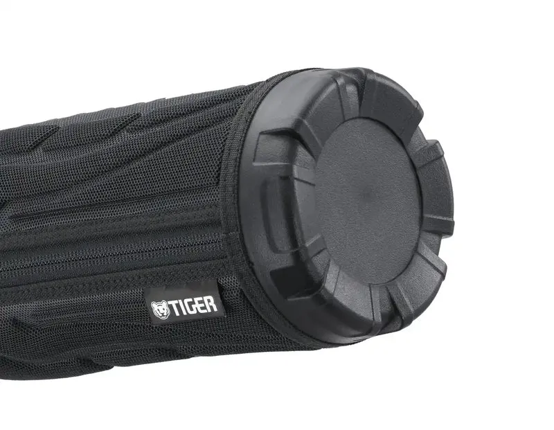 Tiger Sahara 1.0L Stainless Steel Sports Water Bottle Wide Mouth Cold Storage Black