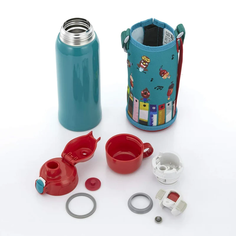 Tiger 800ml Stainless Steel Water Bottle with Direct Drinking Cup MBR-H08GGD