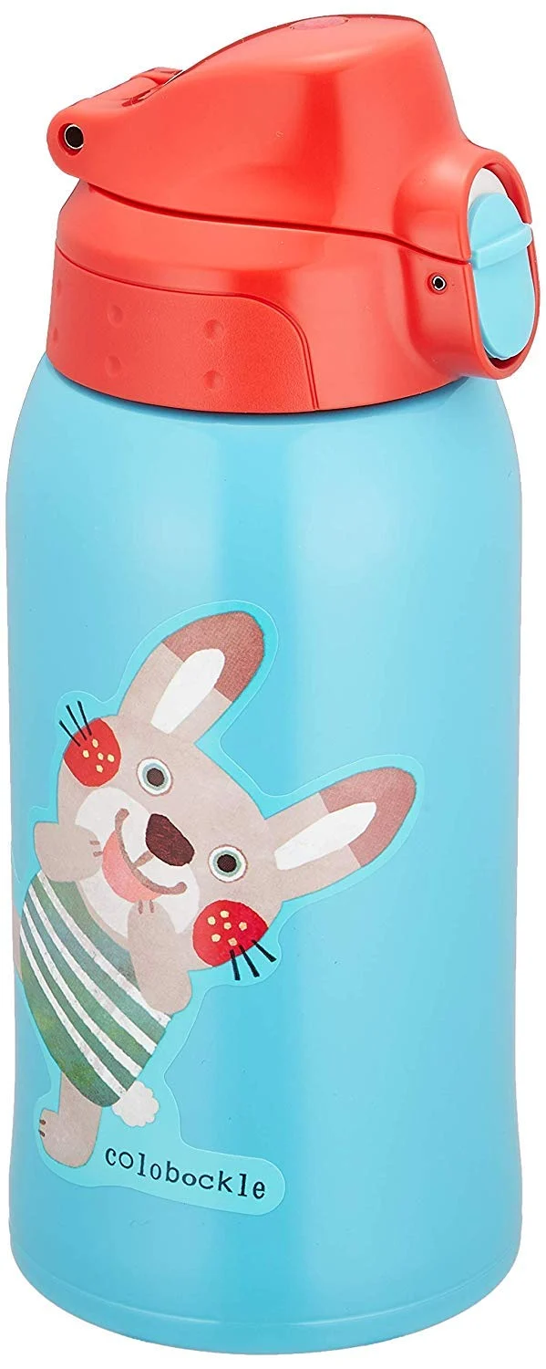 Tiger 600ml Koropokkuru Stainless Steel Sports Bottle with Drinking Cup
