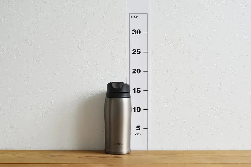 Tiger Brand Vacuum Flask - Insulated Tumbler Water Bottle 360Ml Gunmetallic