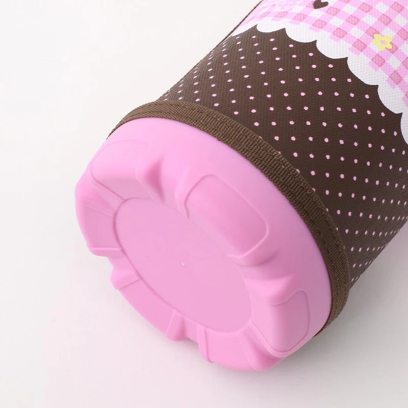 Tiger MBO-G080-PC 800ml Stainless Steel Water Bottle with Pouch Sahara Pink