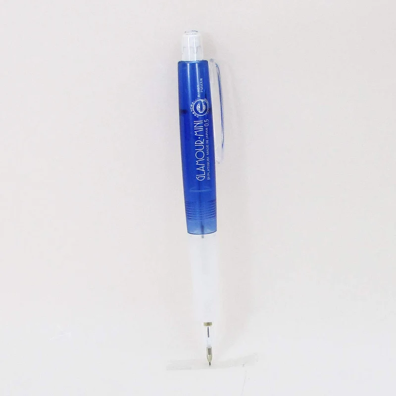 Platinum Fountain Pen #59 Clear Blue 0.5mm Mechanical Pencil 10 Set