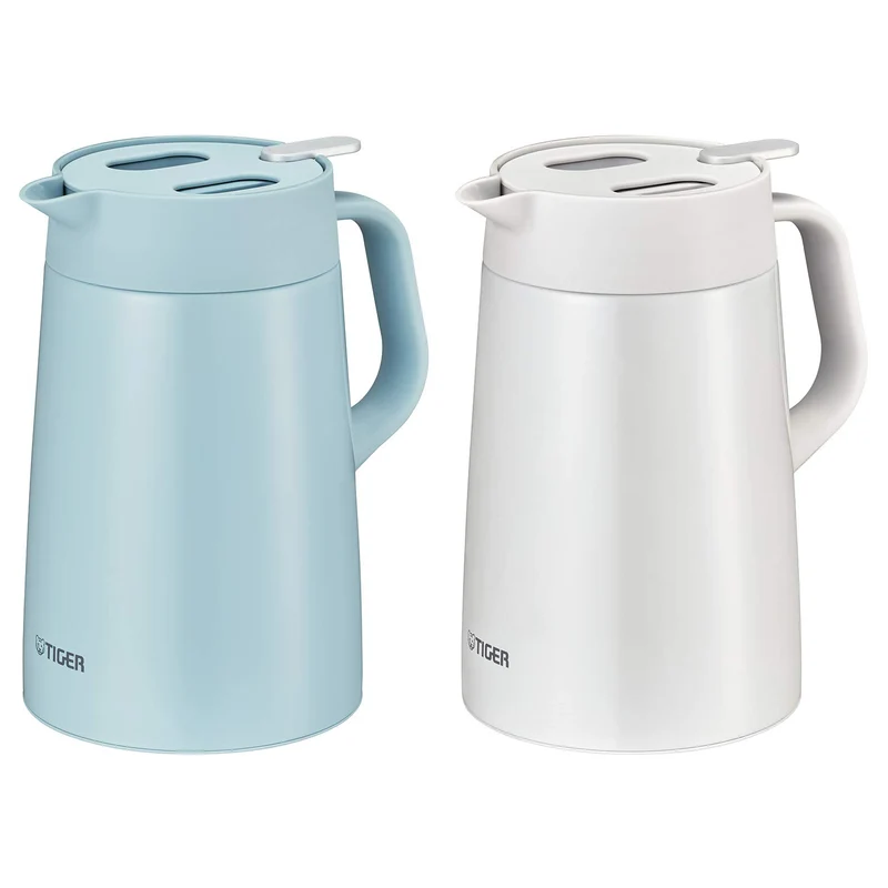 Tiger Pwo-A120W Large 1.2L Thermal Insulated White Tabletop Pot
