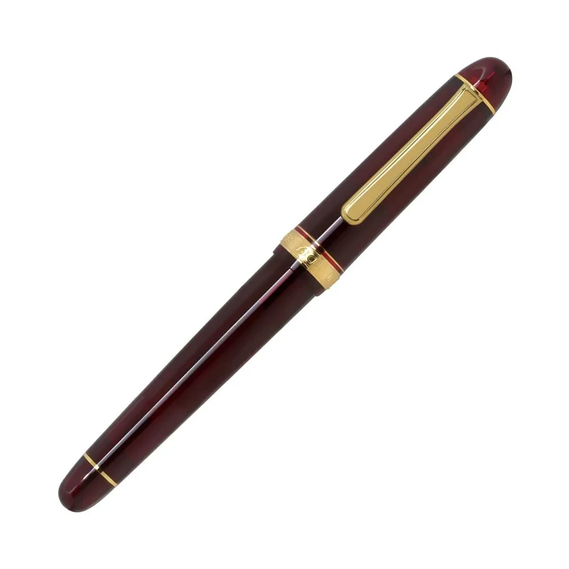 Platinum #3776 Century Burgundy Extra Thick Fountain Pen