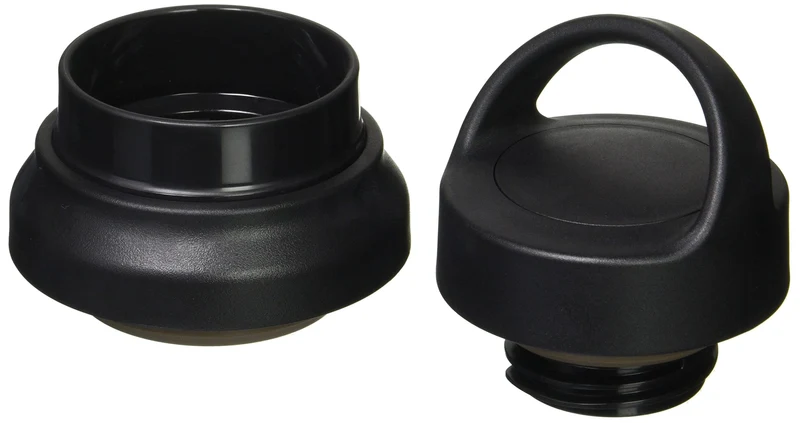 Tiger MCZ Type - Antibacterial Black Water Bottle with Handle Stopper Set