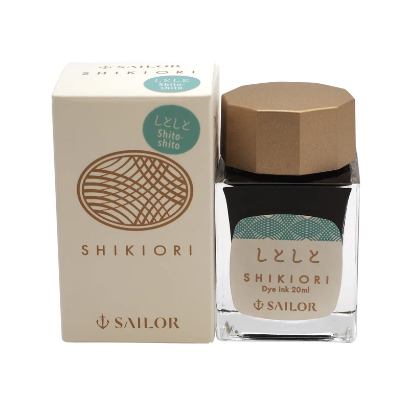 Sailor Fountain Pen Shiki-Ori Rain Sound 20ml Water-Based Dye Ink Bottle Refill 13-10080-221