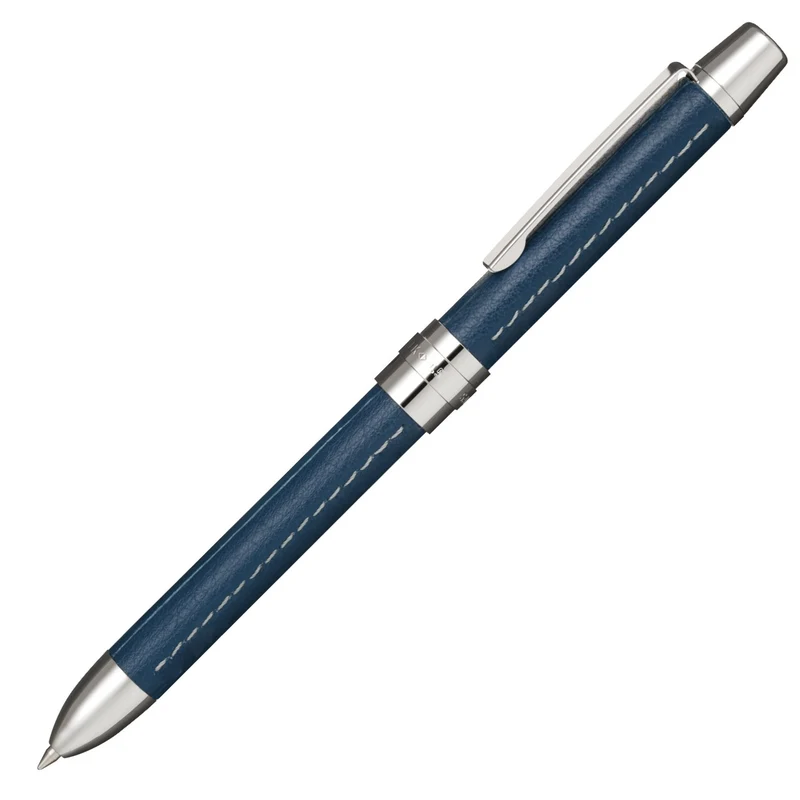 Sailor Fountain Pen Multifunctional 2 Colors Sharp Refino L Cowhide Blue 16-0319-240