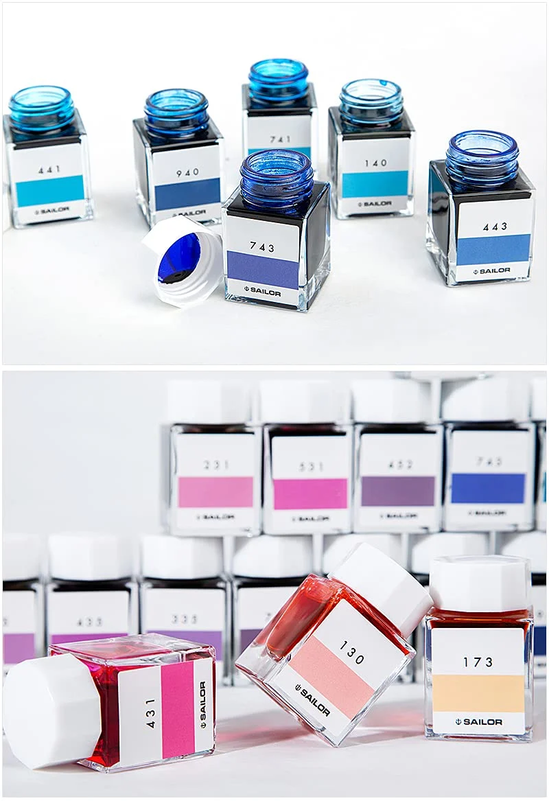 Sailor Fountain Pen 941 with Kobo Dye Ink Bottle 20ml - Model 13-1210-941