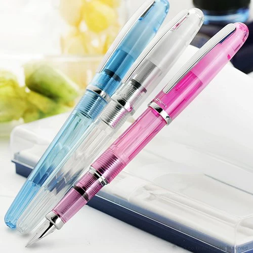Platinum Balance Shine Medium Point Fountain Pen Crystal PGB-3000A#5-3