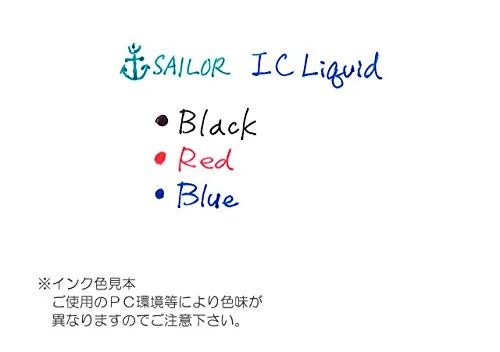 Sailor Fountain Pen with Bold 1.0mm Ic Liquid Refill Model 83-0083-040