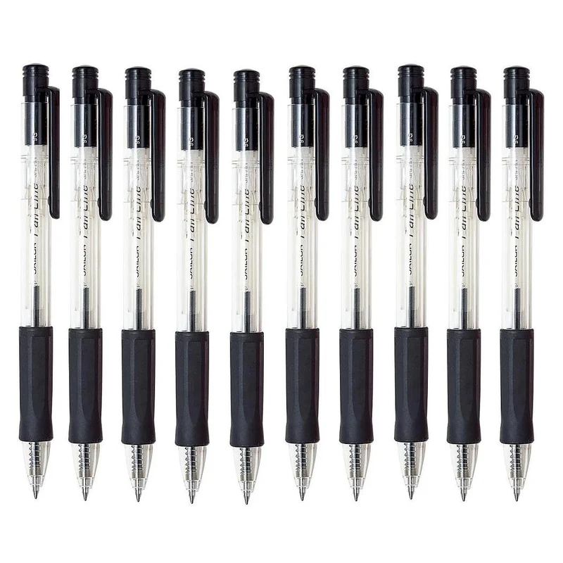 Sailor Fountain Pen Fairline 80 Black Oil-Based Ballpoint Pack of 10