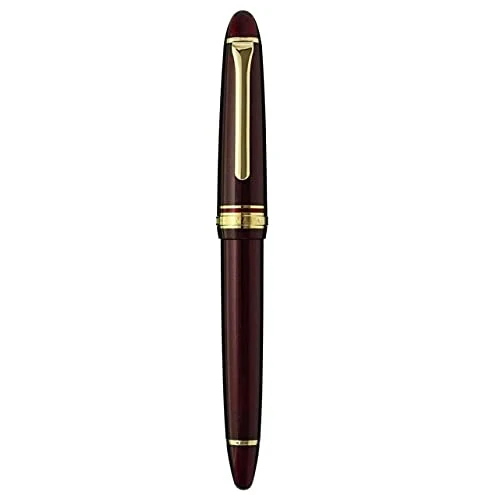 Sailor Fountain Pen Medium Fine Red with Light Gold Trim Profit Model 11-1038-330
