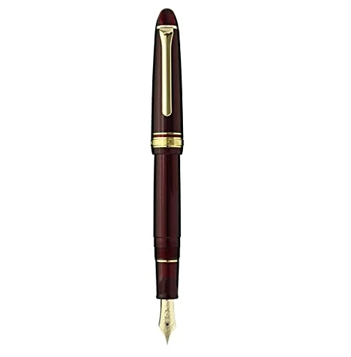 Sailor Fountain Pen Shining Red with Light Gold Trim Extra Fine Nib 11-1038-130
