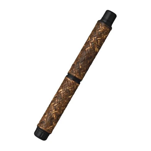 Platinum Izumo Bamboo Woven Yoko Ajiro Fine Print Fountain Pen