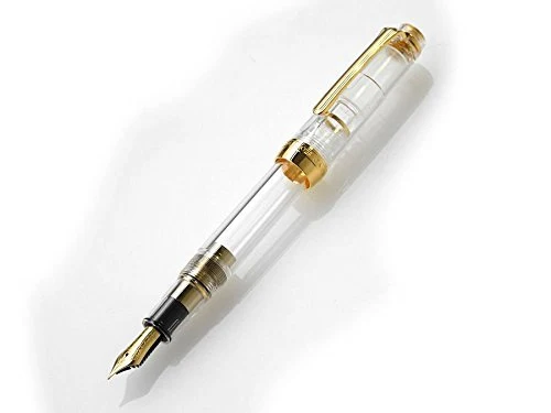 Sailor Fountain Pen Professional Gear Slim Medium Point Gold Transparent 11-9096-400