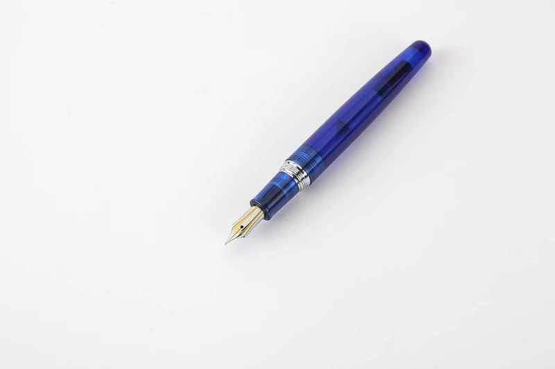 NAKABAYASHI Taccia Spectrum Fountain Pen Ocean Blue Nib: Ef