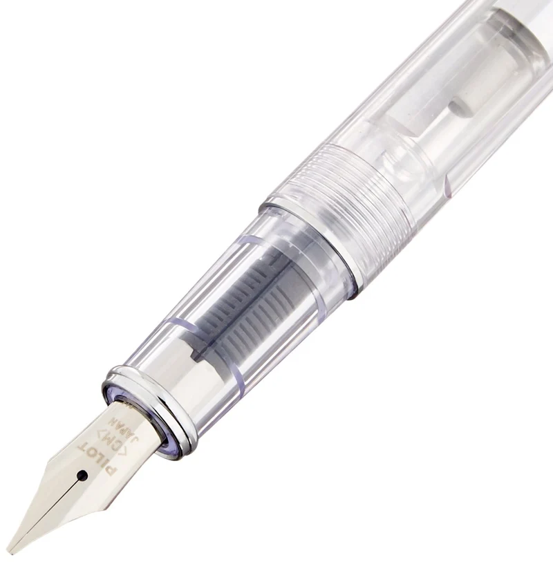 Pilot Prera Colorful Red Transparent Fountain Pen for Calligraphy FPRN350R-TRCM