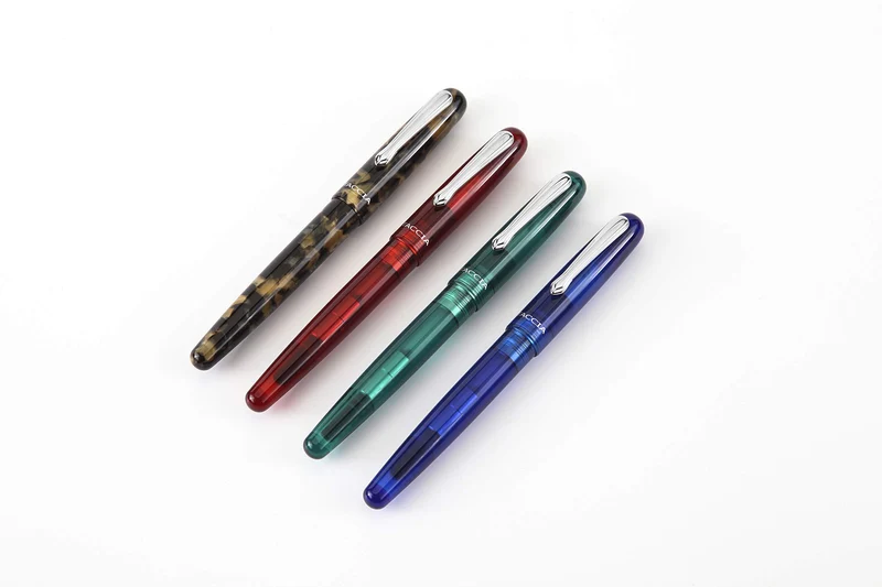 Nakabayashi Taccia Fountain Pen Spectrum Fountain Pen Merlot Red Mf Tsp-159F-Rd-Mf /
