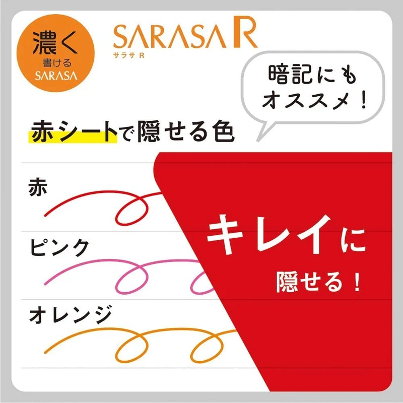 Zebra Sarasa R 0.4Mm Gel Ballpoint Pen 5 Color Set Japan Jjs29-R1-5C-B