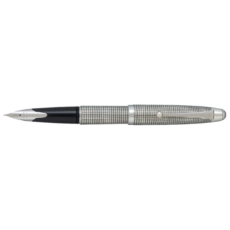 Pilot Silver Lattice Fountain Pen Model FK-5Ms-Ko-F