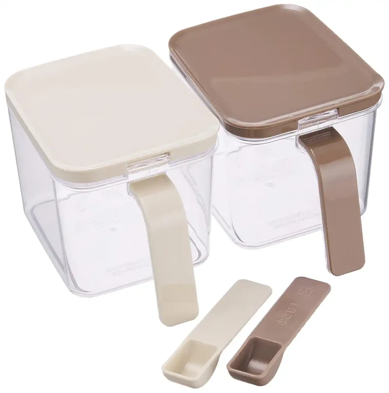 Pearl Metal Kinzoku Seasoning Stocker Set Of 2 - Clove Hb-1034