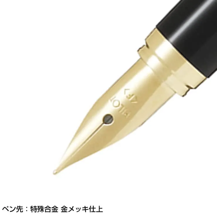 Pilot Cavalier Fine Fountain Pen Black & Blue Fcan-5Sr-Blf -