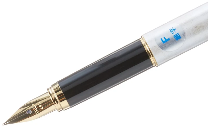 Pilot Cavalier Fountain Pen Fine Gold & White Japan Fcan-5Sr-Gdwf