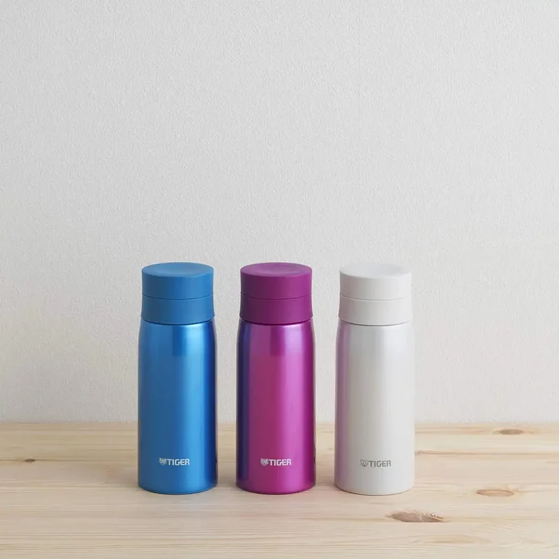 Tiger Mcy-A035Ak Thermos Mug Bottle Sky Blue 350ml - Japanese Vacuum Bottles