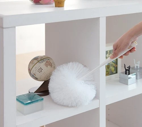 Yamazaki Sangyo Dust Cleaner Sato Living Cleaner White -