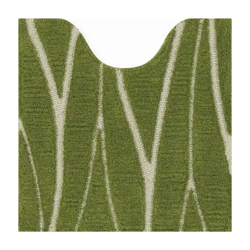 Senko Japan Harning Toilet Mat 60X60Cm Green Antibacterial Deodorant 26480