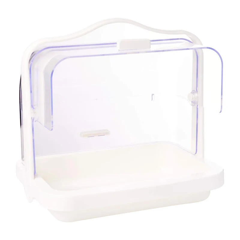 Inomata-K Chemical Resin Hooded Spice Rack Table Japan W25.4Xd19.4Xh24.3Cm