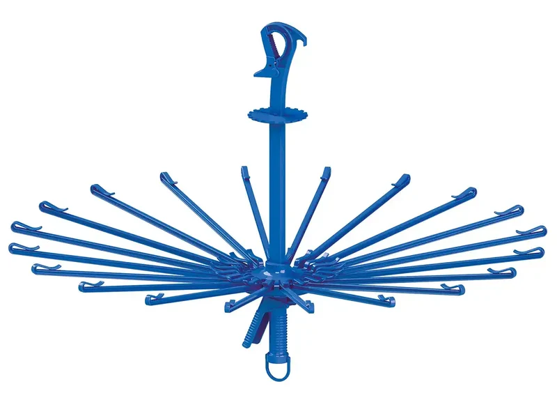 Towa Industry Laundry Clothesline Hanger Blue Japan Φ78X49.5Cm Bc Parasol Catch Type