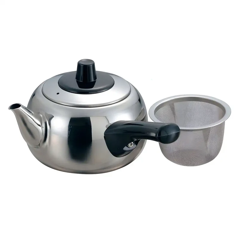 Takei-Kibutsu Stainless Steel Kyusu Teapot 320ml