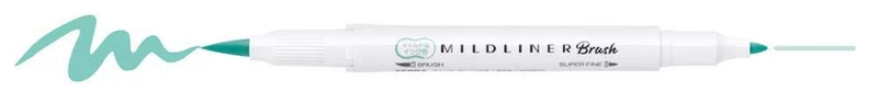 Zebra Mildliner Blush 15 Color Set + Loco Cat Japan Trial Paper Set