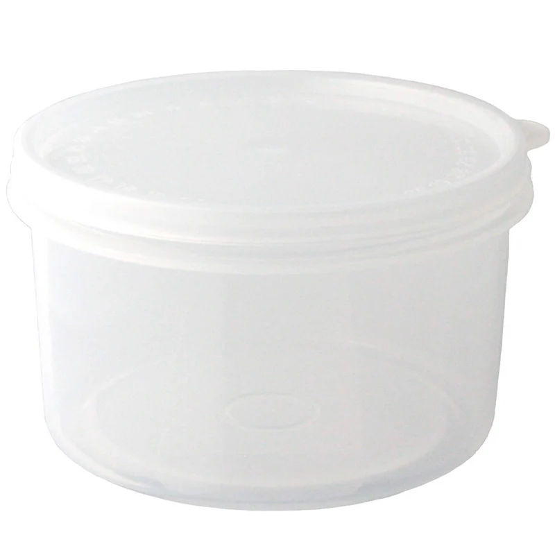 Nagao Round Polypropylene Storage Container Set - 490Ml 900Ml 1700Ml