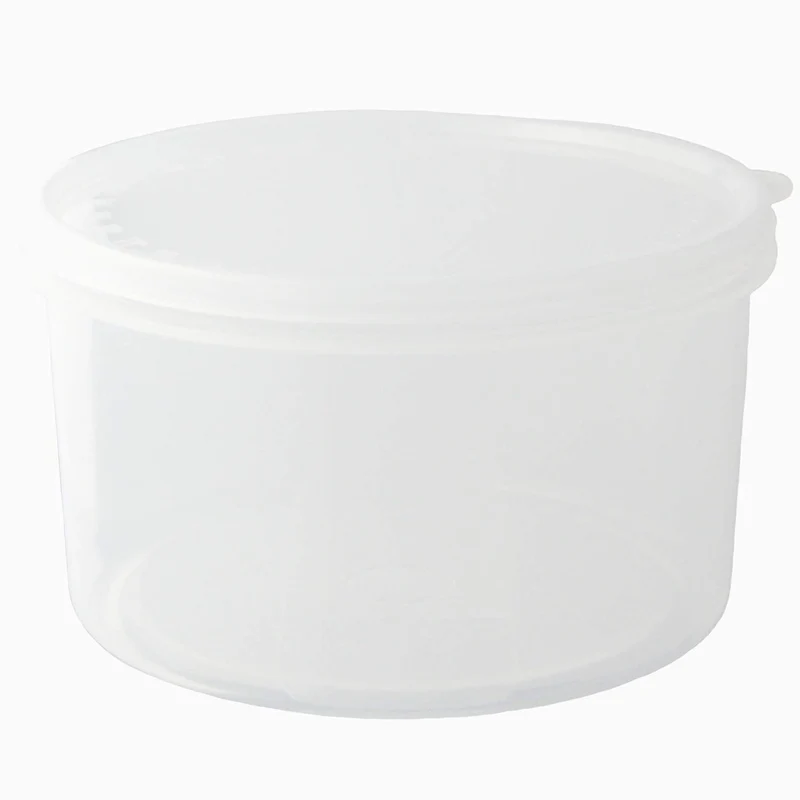 Nagao Round Polypropylene Storage Container Set - 490Ml 900Ml 1700Ml