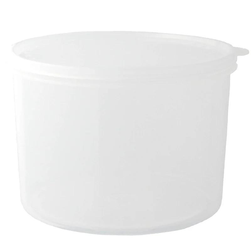 Nagao Round Polypropylene Storage Container Set - 490Ml 900Ml 1700Ml