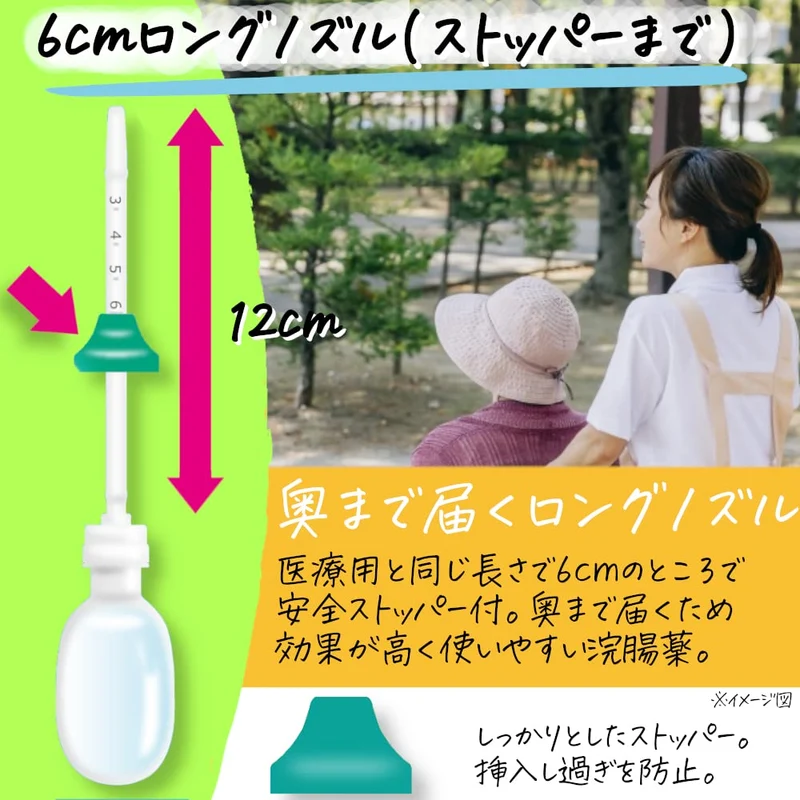 Kotobuki Enema L40 Japan 40G X 5 - 2 Drug Enema