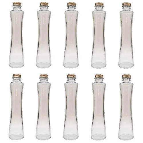 Yokohama Herbarium 2Nd Store Herbarium Bottle Constriction 200Ml Set Of 10 W/ Caps + How-To Guide (Japan)