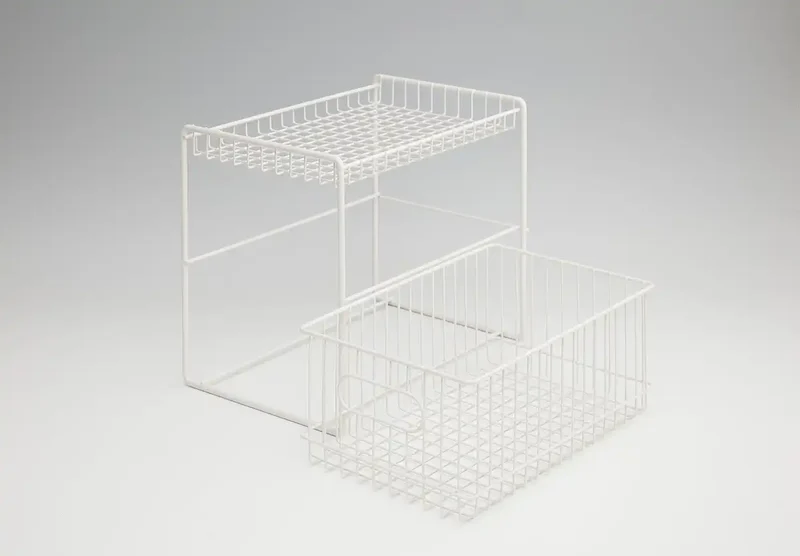Seiei Under Sink Storage Rack 20198 - Japan Kitchen Bathroom Laundry Room Supplies Organizer