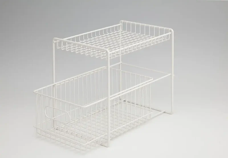 Seiei Under Sink Storage Rack 20198 - Japan Kitchen Bathroom Laundry Room Supplies Organizer