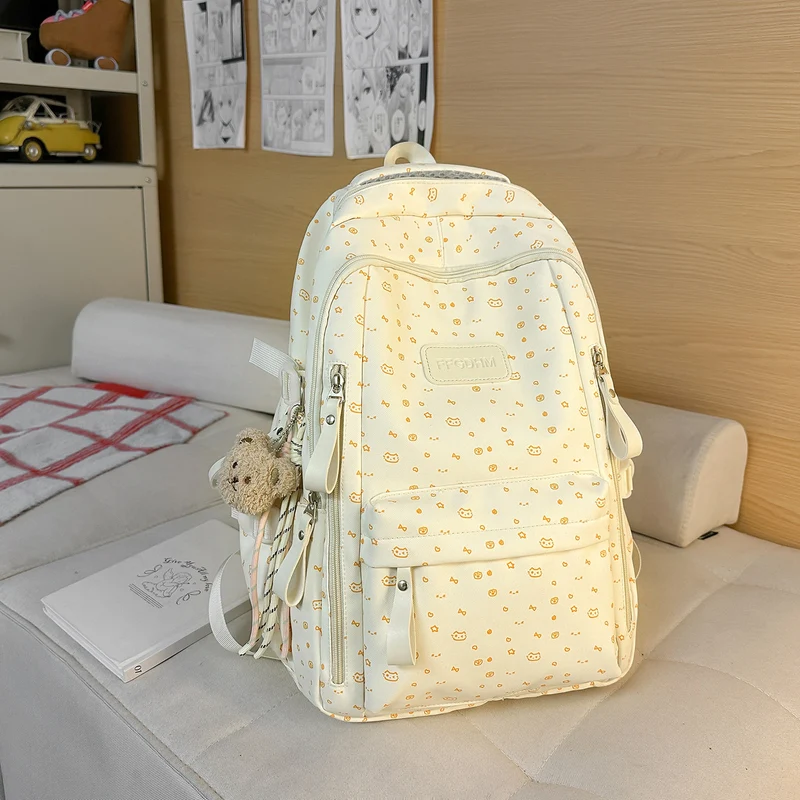 Süßer Rucksack mit Blumenmuster Skanto