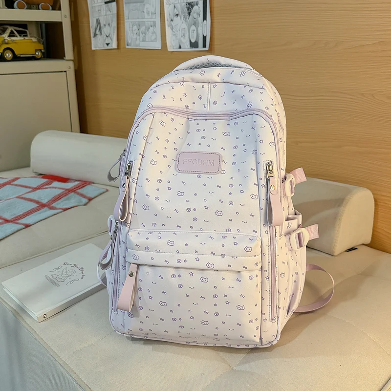 Süßer Rucksack mit Blumenmuster Skanto