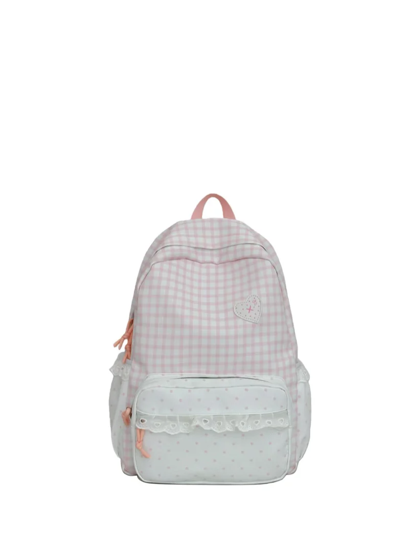 Charmanter Karo-Rucksack Skanto