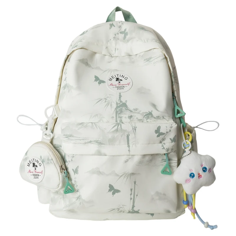 Künstlerisch bedruckter Rucksack Skanto